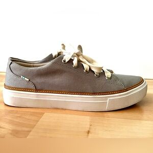 TOMS Gray Canvas Sneakers